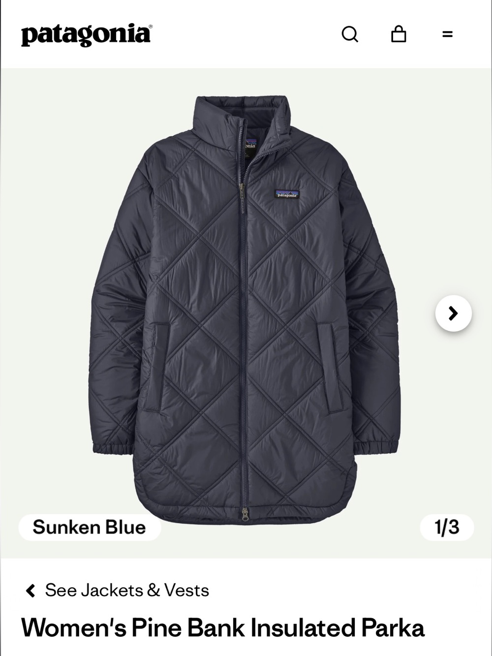 Pine Bank Insulated Parka